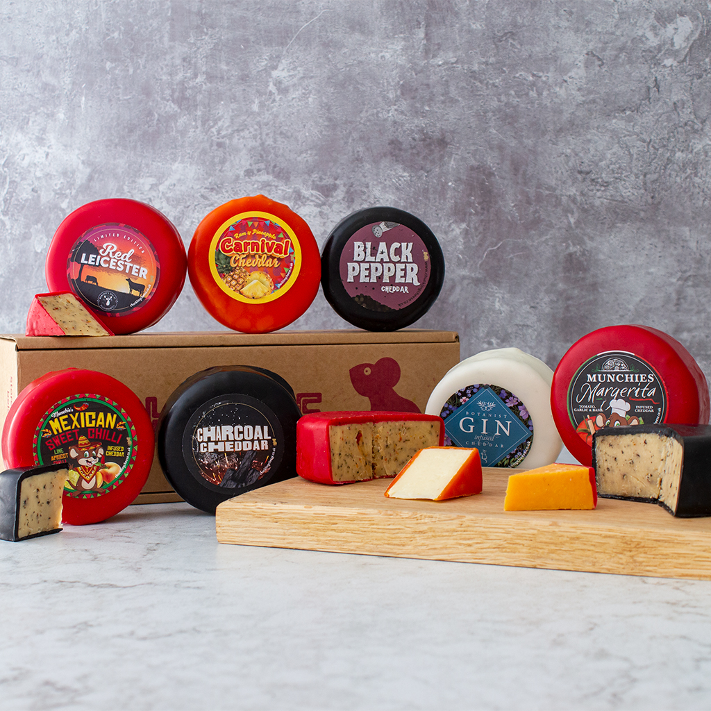 Wisconsin Cheese Flight with SWAG | Cave Faves | Cheese Gifts Samplers  Assortments Collections
