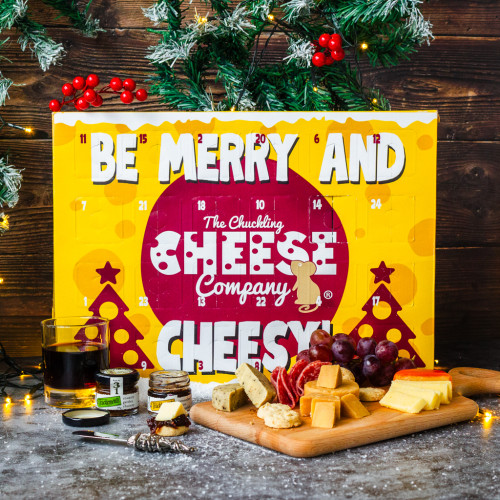 Cheese Advent Calendar Available to purchase from The Chuckling Cheese Company