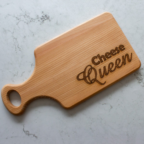 Cheese queen beech wood cheese board