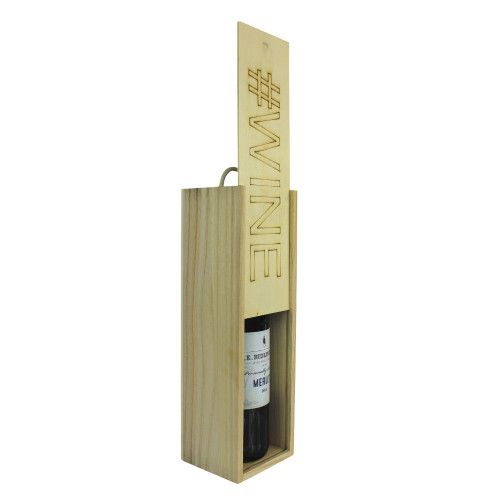 #Wine Engraved Gift Box