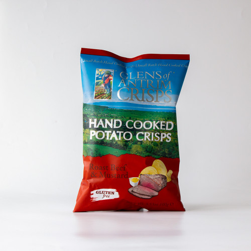 Roast Beef and Mustard Crisps 100g