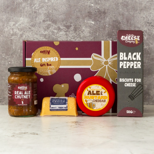 Ale Inspired Cheese Gift Box Available From The Chuckling Cheese Company