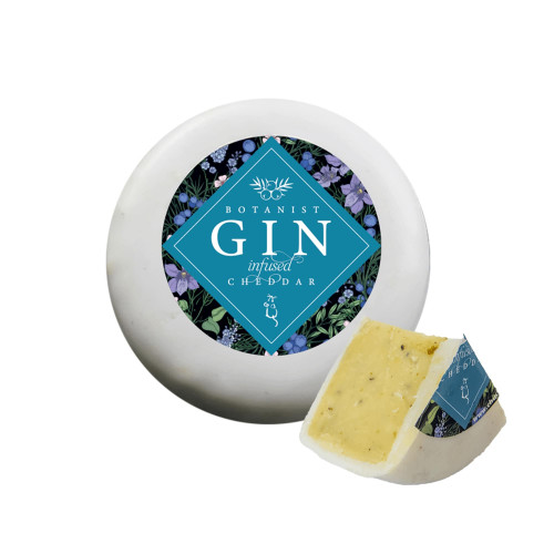 Botanist Gin & Tonic Cheese Truckle -  Cut Open (190g)