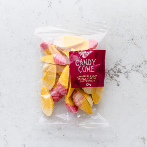 Candy Cone 100g Bag Available At The Chuckling Cheese Company