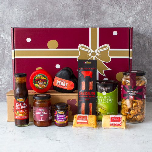 Chilli Fanatic Cheese Gift Hamper, Available Now at The Chuckling Cheese Company