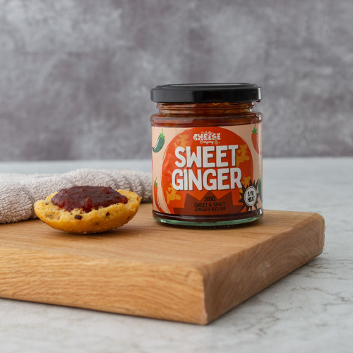 Sweet Ginger Chilli Jam, Available Now at The Chuckling Cheese Company 