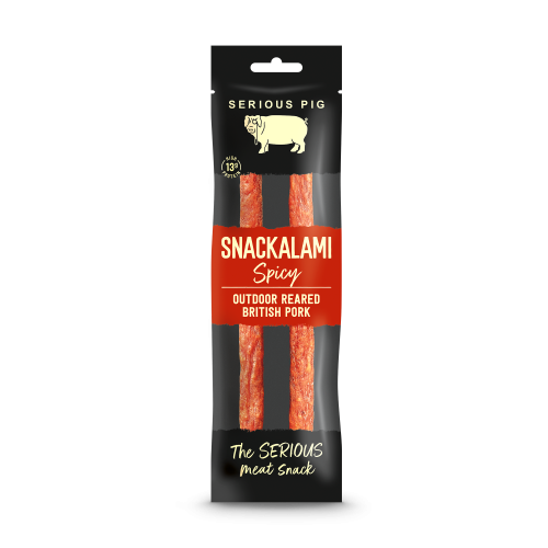 Spicy Snackalami Sticks available to purchase from The Chuckling Cheese Comapny