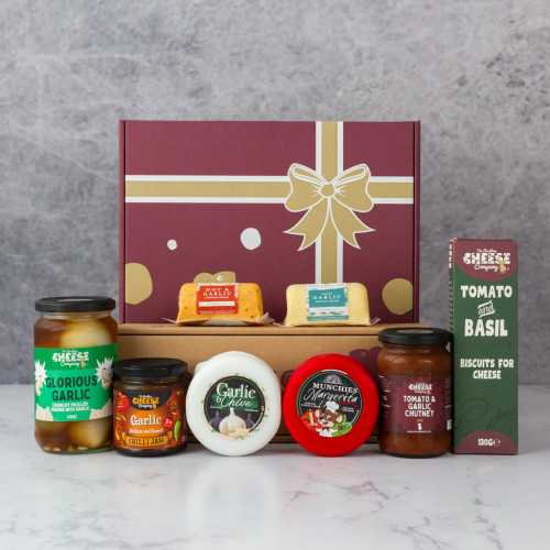 Garlic Lovers Cheese Hamper Available At The Chuckling Cheese Company