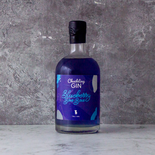 Blueberry Bon Bon Gin 70cl availble The Chuckling Cheese Company