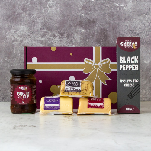 Lymn Bank Best Seller Gift Box available to purchase online at Chuckling Cheese Company.