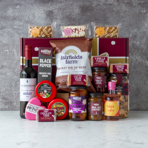 Mighty Selection Hamper Available At The Chuckling Cheese Company