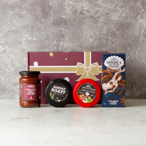 Herby Truckle Selection Box Available At The Chuckling Cheese Company