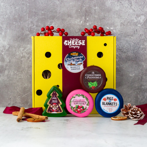 You Cheddar Believe It's Christmas Gift Box Available At The Chuckling Cheese Company