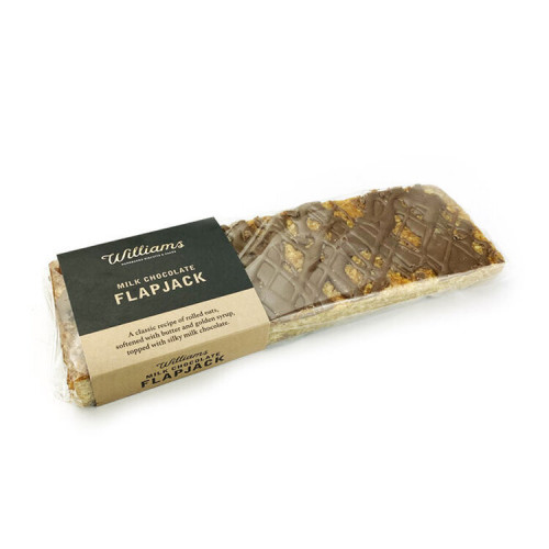 Milk Chocolate coated Flapjack