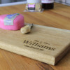 Mr & Mrs! Personalised Beech Cheese Board