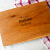 Mr & Mrs! Personalised Beech Cheese Board