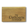 Family! Personalised Beech Cheese Board