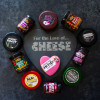 “For The Love of Cheese” - Engraved Heart-Shaped Slate Board