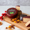 Christmas Pudding Cheddar - Wax Coated Cheese Truckle 200g