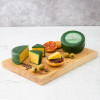 New! Double Gloucester & Chive Cheese - Waxed Cheese Truckle (200g)