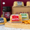 Full Monty Cheddar Barrels & Snacks - Cheese Gift Hamper