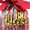 Wooden ‘The Big Cheese’ Gift Wrap Topper