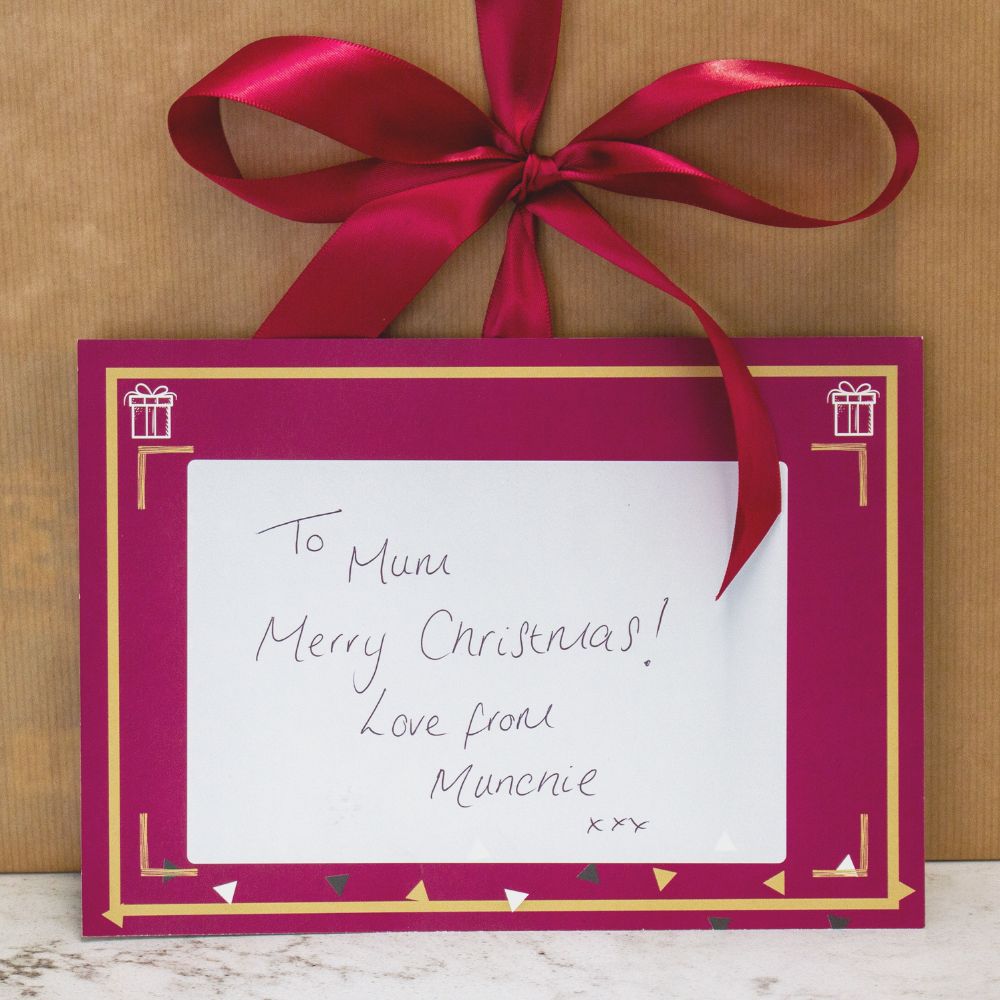 Handwritten Gift Message Card