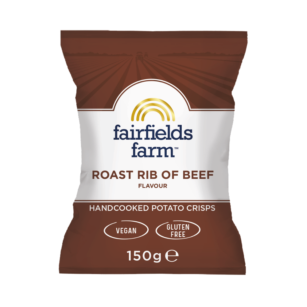 Fairfields Roast Rib of Beef Potato Crisps (150g)